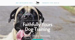 Desktop Screenshot of fydogtraining.com